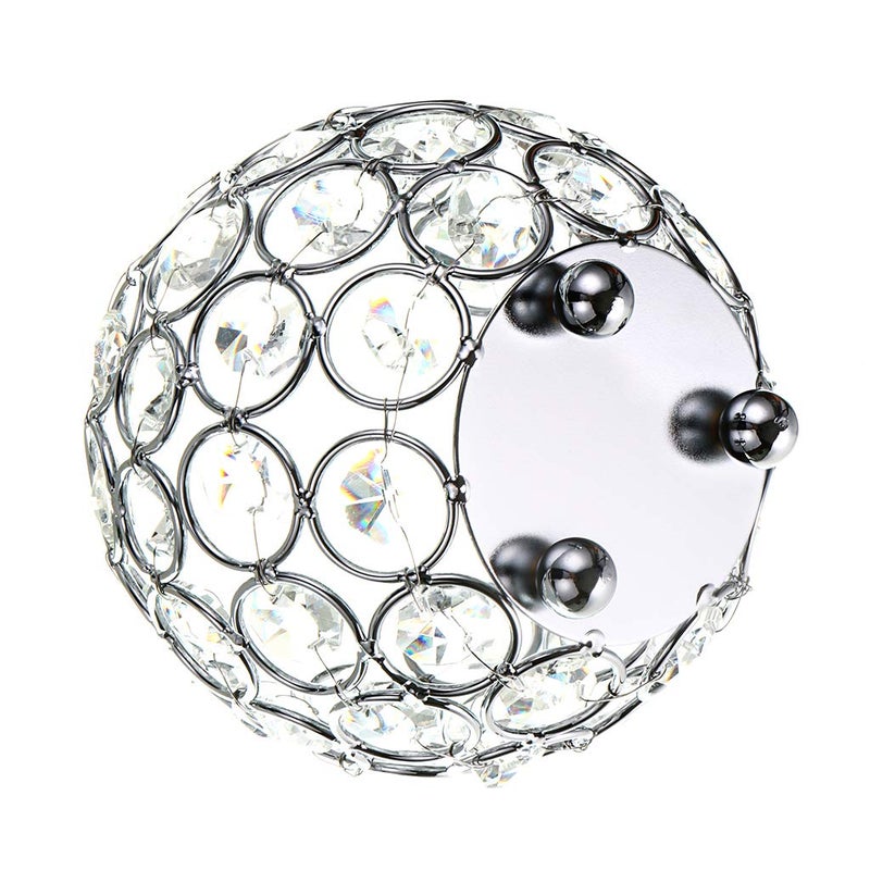 OwnMy 10cm Crystal Bowl Votive Candleholder Sparkly Tea Light Candle Holders Candle Lanterns Decorative Candelabra Vase for Christmas New Year Wedding Table Centerpieces (Silver Tone) - Image 4